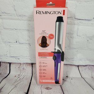 Remington 1-1/4" Ceramic Clipped Curling Iron